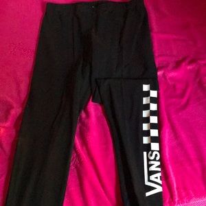 Vans Black & White Leggings.